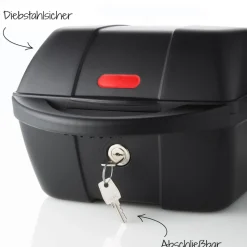 FISCHER Gepäckträger-Box sw