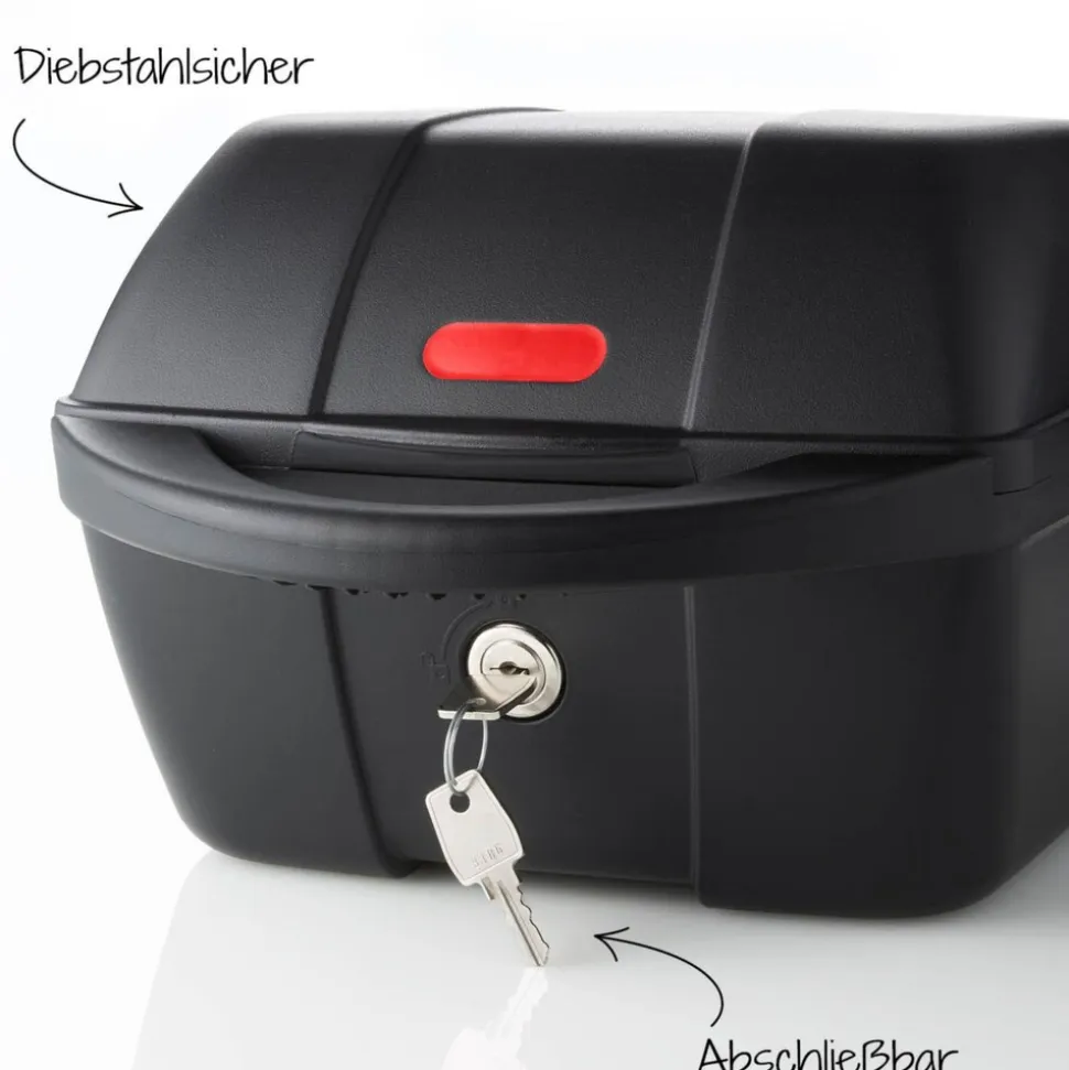 FISCHER Gepäckträger-Box sw