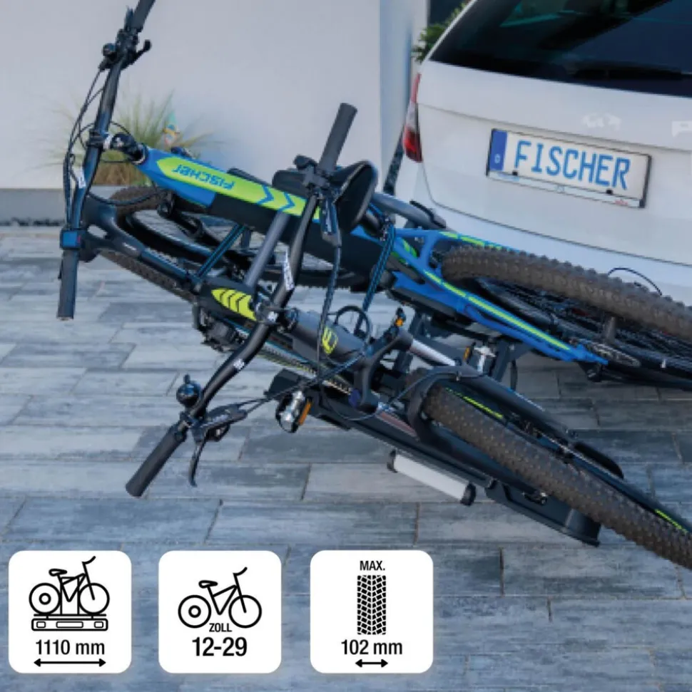 FISCHER Kupplungs-Fahrradträger ProlineEvo sw