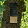 Fledermauskasten mit Belüftungsschlitzen, Nisthilfe zum Aufhängen