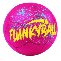 Flunkyball Ball 15cm pink gelb Outdoor Spielball Freizeit Spiel Zubehör Festival