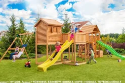 FUNGOO MAXI SET Spielturm Klettergerüst PLAY BOX