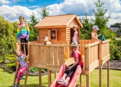 FUNGOO MAXI SET Spielturm Klettergerüst SMILE FARM