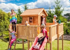FUNGOO MAXI SET Spielturm Klettergerüst SMILE FARM