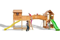 FUNGOO MAXI SET Spielturm Klettergerüst SIZED PLAZA