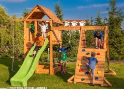 FUNGOO Spielturm Klettergerüst FORTRESS Spider+