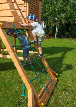 FUNGOO Spielturm Klettergerüst FORTRESS Spider+