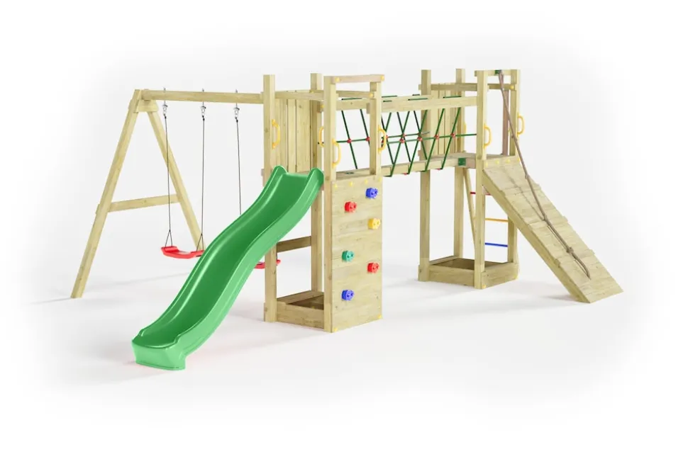 FUNGOO Spielturm Klettergerüst Maxi Funny Exposure