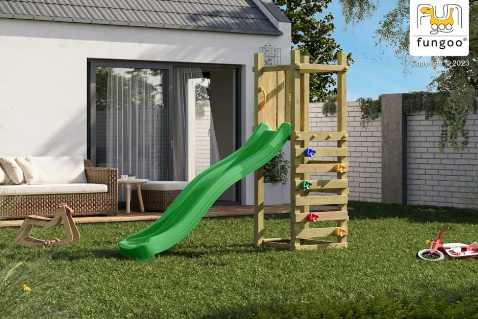 FUNGOO Spielturm Klettergerüst Lucas