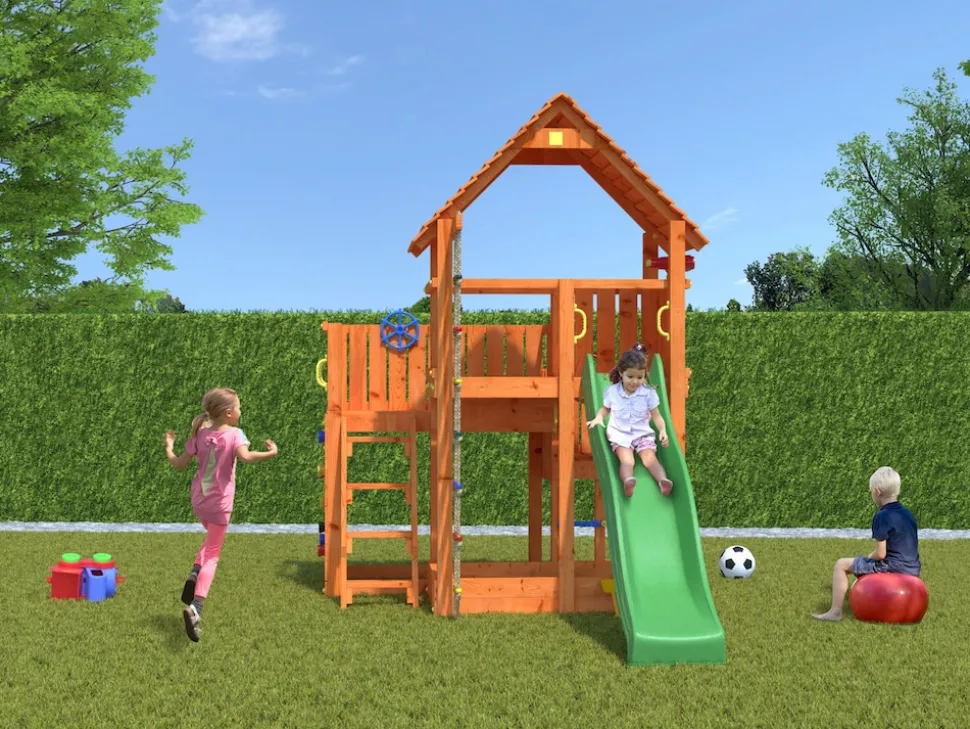 FUNGOO Spielturm Klettergerüst BIG LEADER