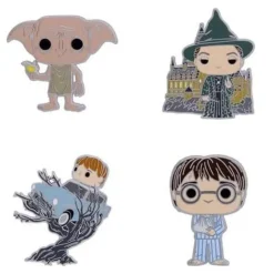 Funko HPPN1107 - Pop! Pin - Wizarding World - Harry Potter - Pins 4er-Set