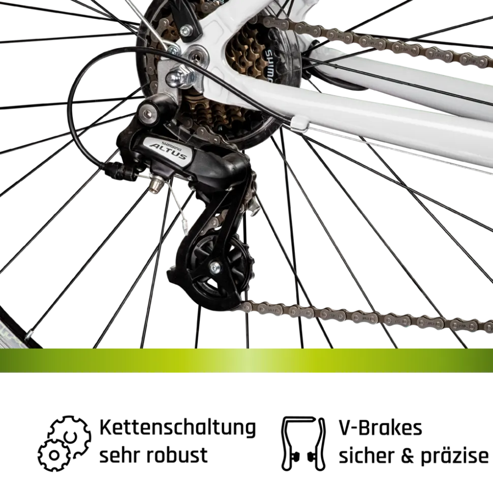 Galano Berlin 700c Tandem Fahrrad Cityrad Trekkingrad 28 Zoll Touring Bike 21 Gänge