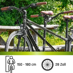 Galano Berlin 700c Tandem Fahrrad Cityrad Trekkingrad 28 Zoll Touring Bike 21 Gänge