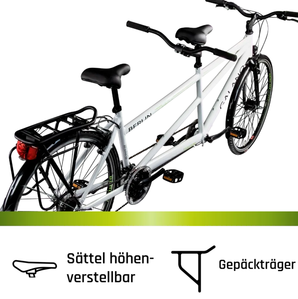 Galano Berlin 700c Tandem Fahrrad Cityrad Trekkingrad 28 Zoll Touring Bike 21 Gänge