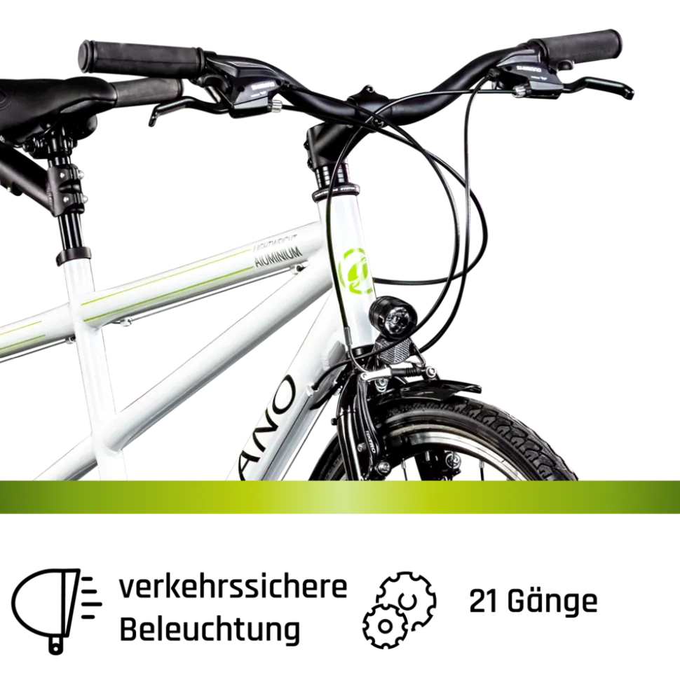 Galano Berlin 700c Tandem Fahrrad Cityrad Trekkingrad 28 Zoll Touring Bike 21 Gänge
