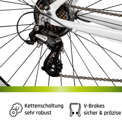 Galano Berlin 700c Tandem Fahrrad Cityrad Trekkingrad 28 Zoll Touring Bike 21 Gänge