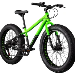 Galano Fatman 4.0 Jugendfahrrad ab 8 Jahre Jungen Mädchen 130 - 145 cm 24 Zoll Kinder Fahrrad Fatbike Mountainbike MTB Hardtail