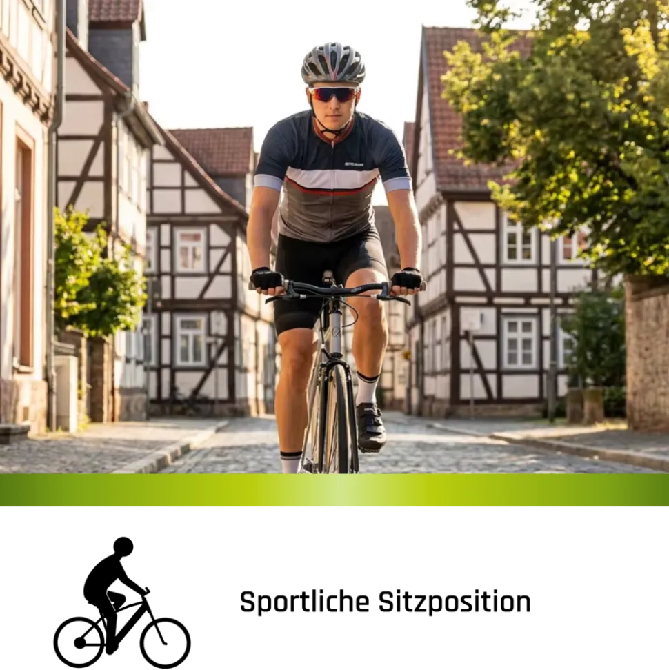 Galano GA301 Fitnessrad 28 Zoll 700c City Bike Stahlrahmen 3 Gang Nexus Rücktritt Fahrrad Urban Bike