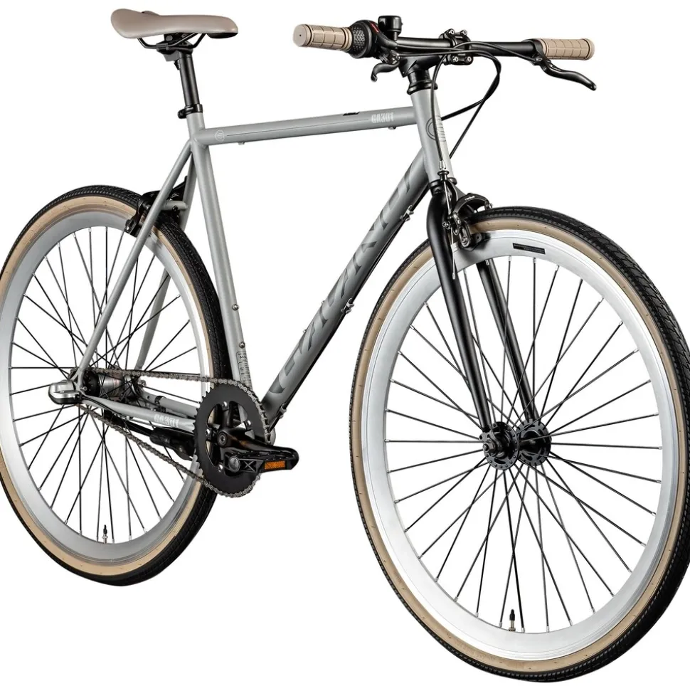 Galano GA301 Fitnessrad 28 Zoll 700c City Bike Stahlrahmen 3 Gang Nexus Rücktritt Fahrrad Urban Bike