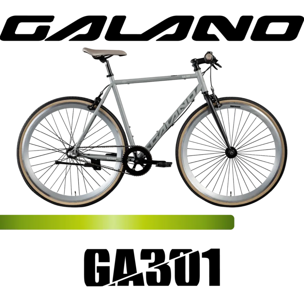 Galano GA301 Fitnessrad 28 Zoll 700c City Bike Stahlrahmen 3 Gang Nexus Rücktritt Fahrrad Urban Bike