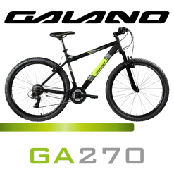 Galano GA270 Mountainbike 27,5 Zoll Fahrrad Hardtail MTB 21 Gänge Damen Herren 160 - 175 cm V-Brakes