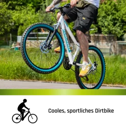 Galano G600 Dirtbike Fahrrad 26 Zoll für Jugendliche und Erwachsene 145 - 165 cm Mountainbike Dirt Bike Cross MTB