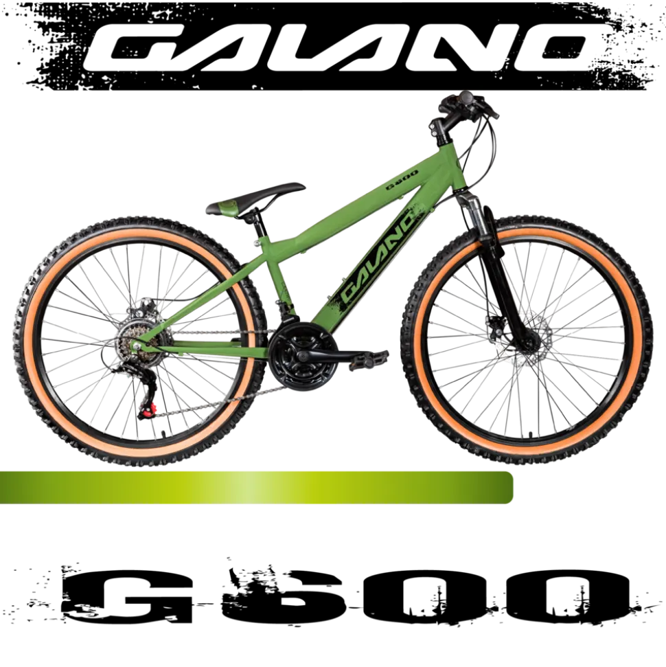 Galano G600 Dirtbike Fahrrad 26 Zoll für Jugendliche und Erwachsene 145 - 165 cm Mountainbike Dirt Bike Cross MTB