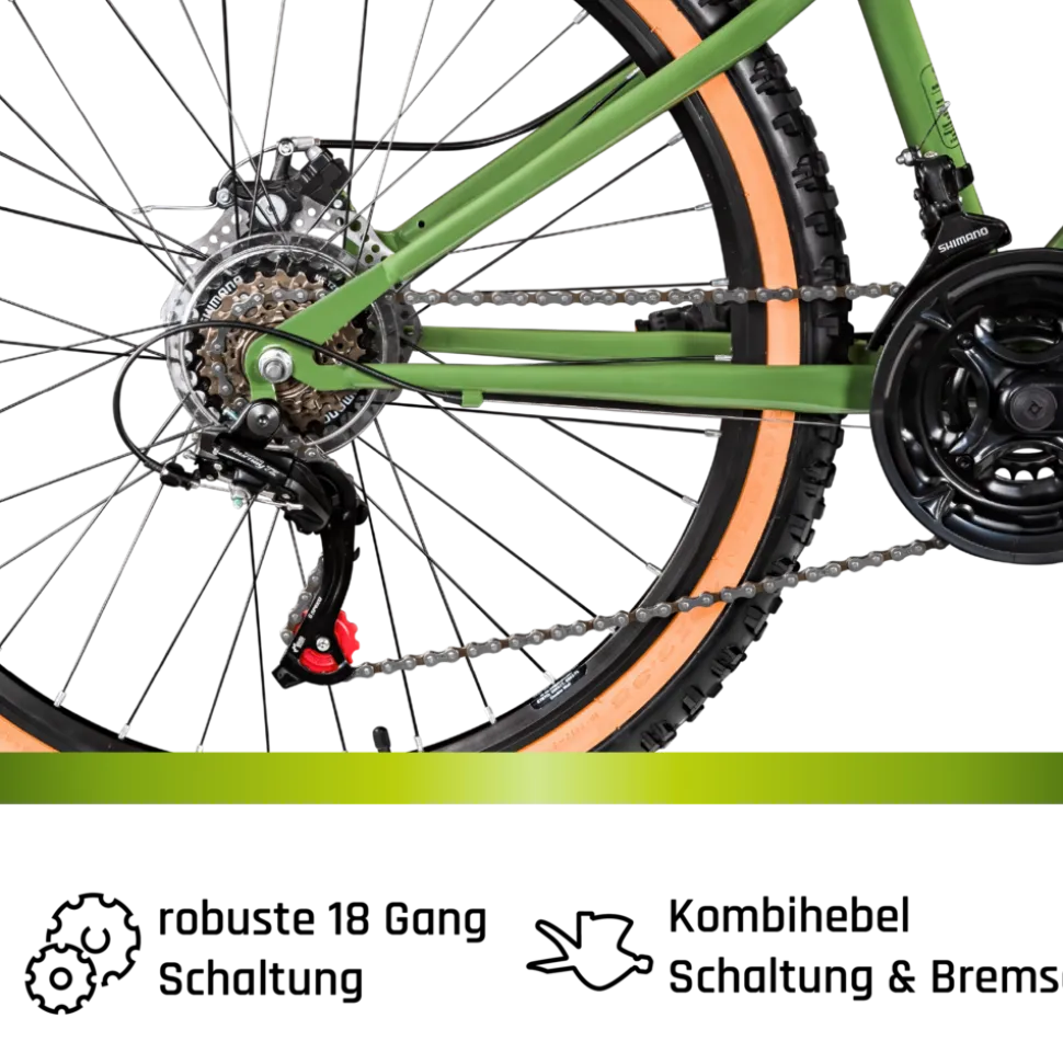 Galano G600 Dirtbike Fahrrad 26 Zoll für Jugendliche und Erwachsene 145 - 165 cm Mountainbike Dirt Bike Cross MTB