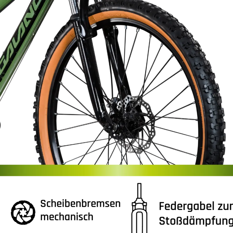 Galano G600 Dirtbike Fahrrad 26 Zoll für Jugendliche und Erwachsene 145 - 165 cm Mountainbike Dirt Bike Cross MTB