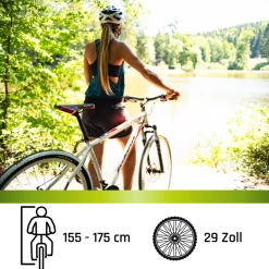 Galano Toxic Mountainbike Hardtail 29 Zoll 155 - 190 cm MTB Fahrrad 21 Gang Federgabel Scheibenbremsen
