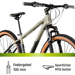 Galano Toxic Mountainbike Hardtail 29 Zoll 155 - 190 cm MTB Fahrrad 21 Gang Federgabel Scheibenbremsen