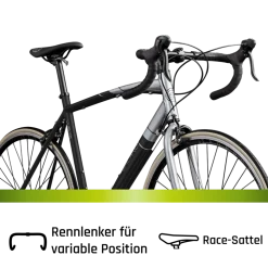 Galano Vuelta STI Rennrad Herren ab 150 cm Fahrrad Road Bike Fitnessrad Rennfahrrad für Einsteiger Tour 14 Gänge