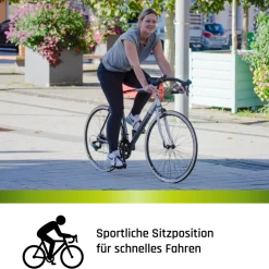 Galano Vuelta STI Rennrad Herren ab 150 cm Fahrrad Road Bike Fitnessrad Rennfahrrad für Einsteiger Tour 14 Gänge