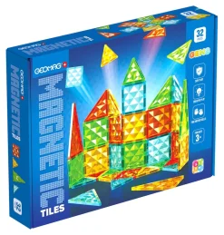 4101 Geomag Magnetic Tiles Gems 32