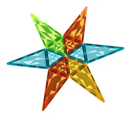 4105 Geomag Magnetic Tiles Gems Rocket 32