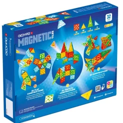 4105 Geomag Magnetic Tiles Gems Rocket 32