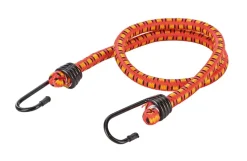 Gepäckträgergurt, mit 2 kunststoffüberzogenen Rundhaken, Länge: 65 cm, Durchmesser: 10 mm