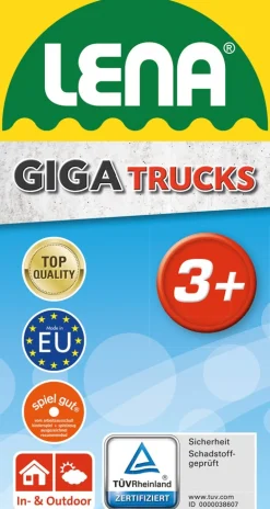 GIGA TRUCKS Bagger Pro, schwarz/gelb