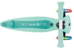 GLOBBER GO-UP ACTIVE LIGHTS – 3 in 1 Dreirad, Laufrad und Scooter, 120/80 mm, 3-rädrig, höhenverstellbar, mint