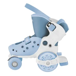 GLOBBER LEARNING SKATES – Quad-Skates für Kinder, verstellbar Gr.26-29, ABEC 9, blau