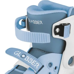 GLOBBER LEARNING SKATES – Quad-Skates für Kinder, verstellbar Gr.26-29, ABEC 9, blau
