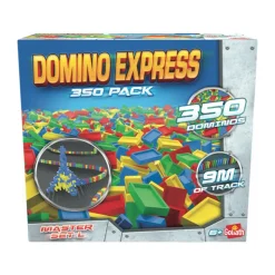 Goliath - Domino Express - Master Set L (350 Teile) Dominosteine, bis 9 Meter lange Strecken, ab 6 Jahren
