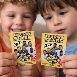 Gomazing Fußball Spiele Set Quizspiel und Trumpfstars Kartenspiel