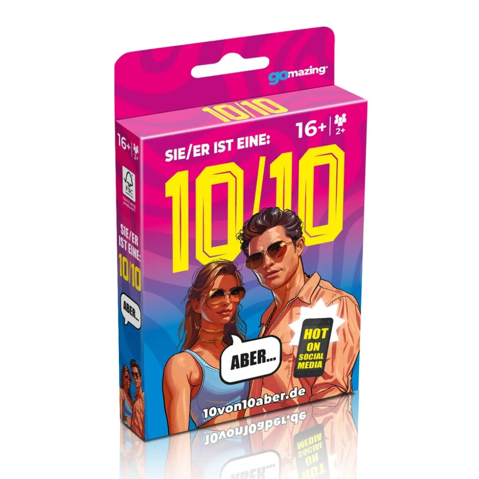 Gomazing - Kartenspiel - Sie / Er ist eine 10 von 10... aber