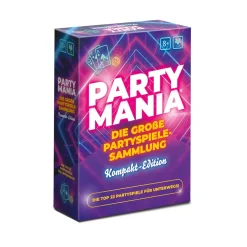 Gomazing Partymania Kompakt Edition Spielesammlung mit 22 Partyspielen