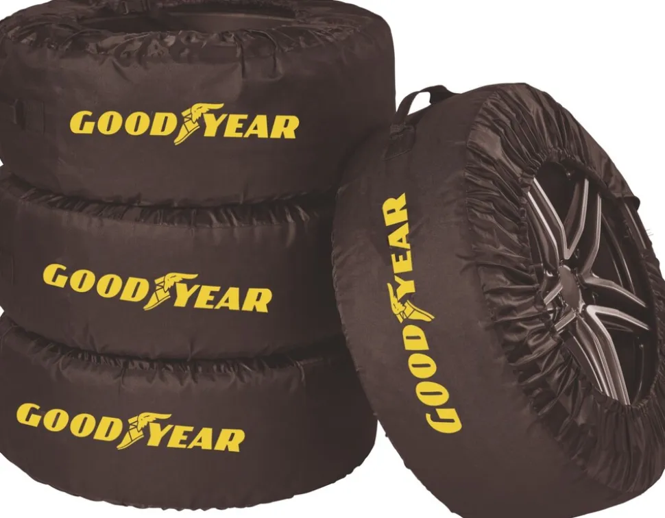 GOODYEAR Reifentaschen-Set 4-teilig aus 600D Poly