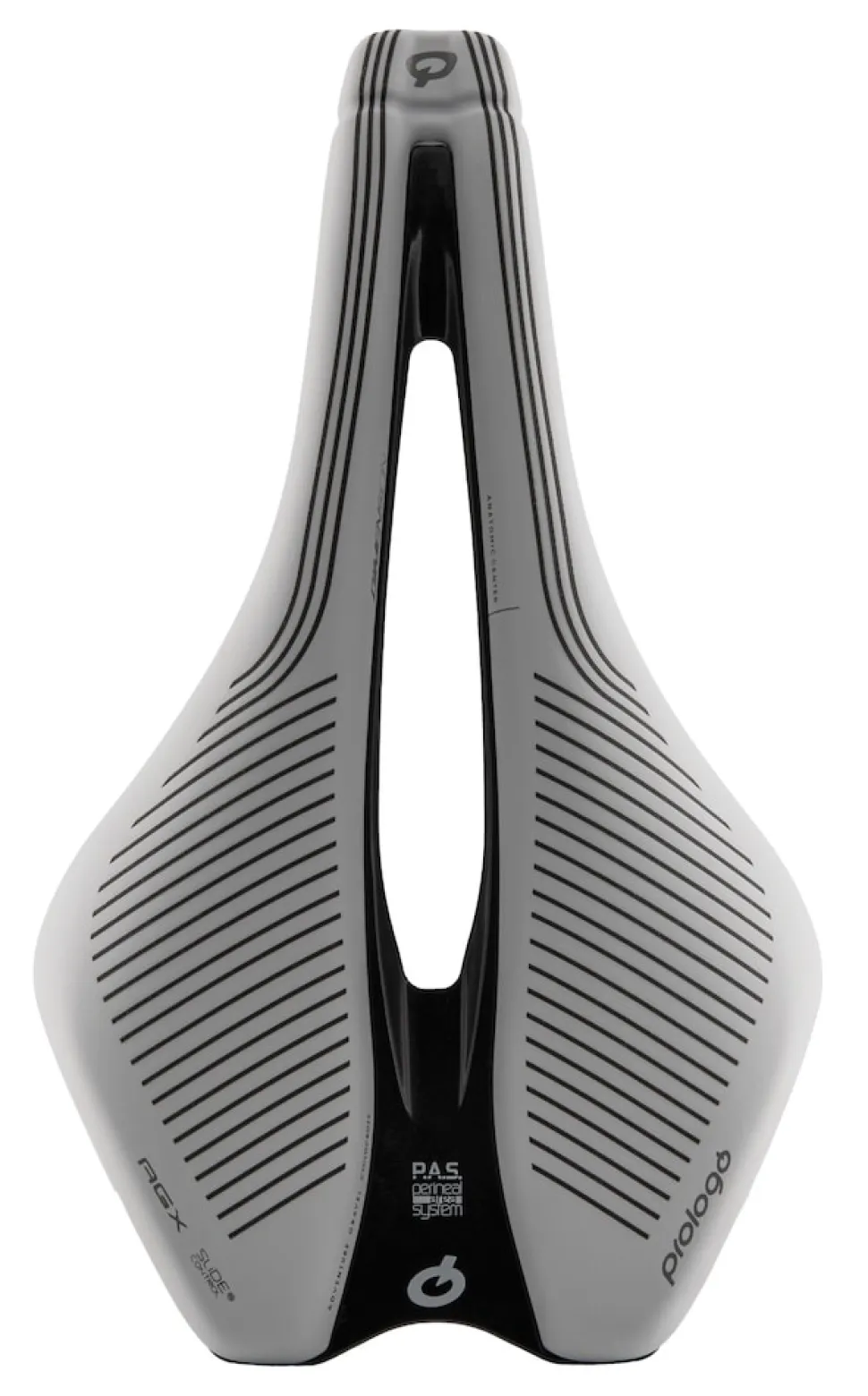 Gravel -/ Cyclocross-Sattel Dimension AGX Slide Control, grau