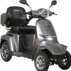 GreenStreet Elektromobil E-Mover Deluxe 1000 W 20 km/h dunkelgrau inkl. Topcase