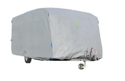 GreenYard Abdeckplane für Wohnwagen oder Wohnmobile Größe L 610 x 250 x 220 cm