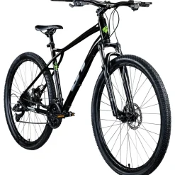 GT Aggressor Sport Mountainbike für Damen und Herren ab 155 cm MTB Hardtail 27,5 Zoll Fahrrad mit 21 Gängen 650B